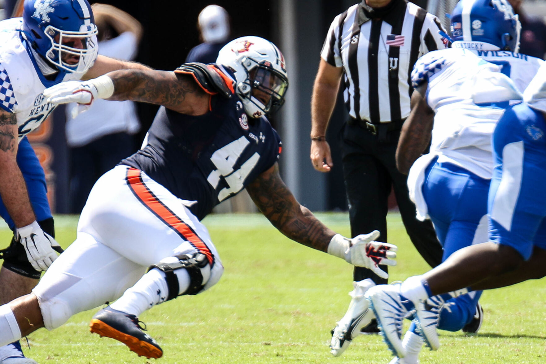 Auburn vs. Kentucky football